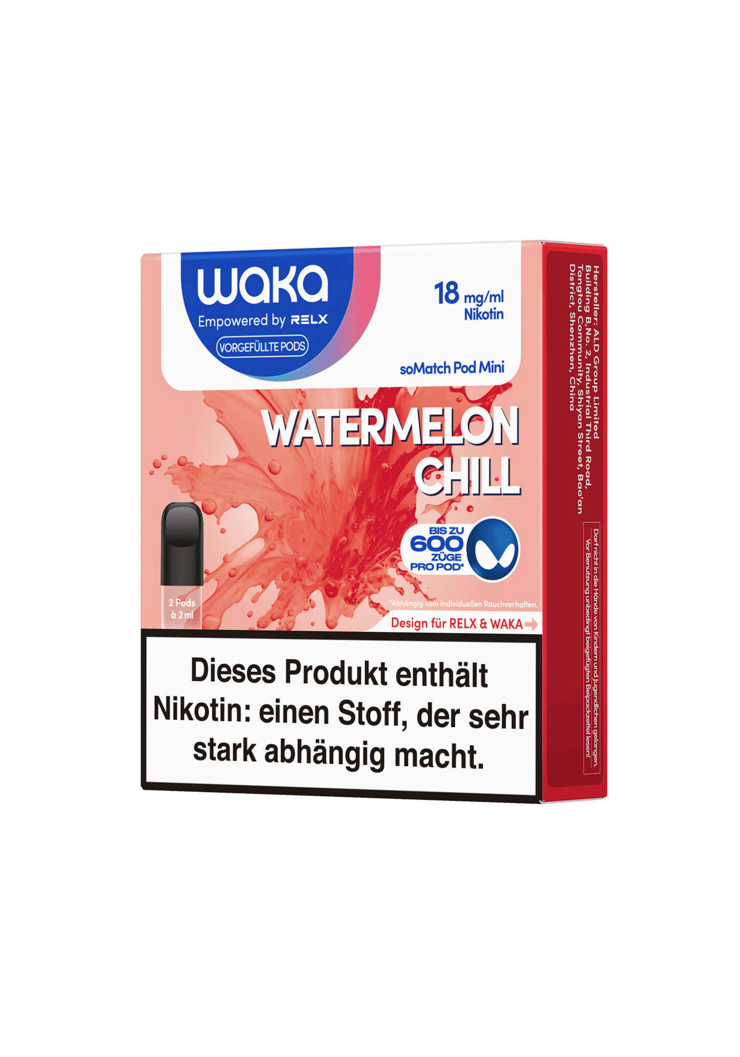 Waka soMatch Pod - Watermelon Chill (2 Pods)